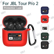 Kam JBL Tour Pro 2 Bluetooth headset silicone protective cover shockproof charging case protective cover dustproof wear-resistant anti-slip skin-friendly material earplug cover