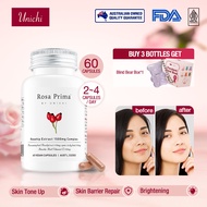 【Official】Unichi Rosehip Extract 1500mg Complex Capsule 60 Capsules，Complex Anti-Oxidation，Moisturiz