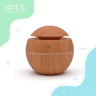 IOILS 130ml Light Wood Grain Air Humidifier With Essential Oil Diffuser Aromaterapi Wangian Wap Asap