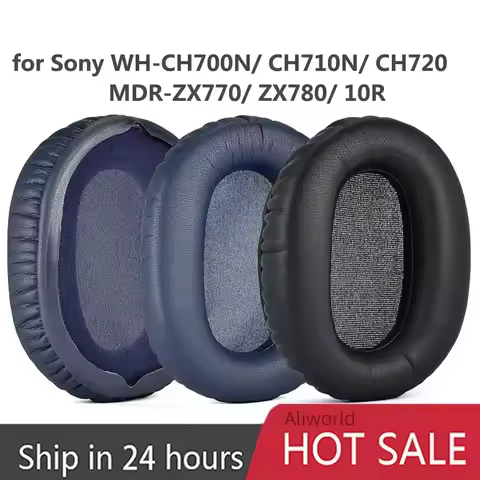 Ear Pads For Sony WH-CH710N Earphone Memory Foam Ear Cushions Replacement Earpads Sony WH-CH700N MDR