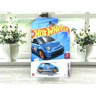 HOT WHEELS HOTWHEELS FIAT 500E COMPACT KINGS TAMPO 5 DIECAST HOT WHEELSbiru