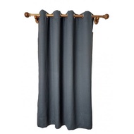 G.House Online DAVINCIม่านหน้าต่าง HT23028-3 A 130x160 ซม. สีเทา ของแท้