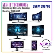 Samsung Odyssey Neo G3 / G4 / G5 / G51C / G50A / G50D / G7 / G75 / G85 / BG85 ( 24" / 25" / 27" / 32" / 34" / 43" FHD / WQHD / UHD,VA,FreeSync,144Hz / 165Hz / 240Hz ,1ms,HDMI,DP ) Gaming Monitor