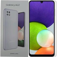 Samsung Galaxy A22 (4G) Dual-SIM 128GB ROM + 4GB RAM (GSM Only | No CDMA) Factory Unlocked 4G Smart Phone (White) - International Version
