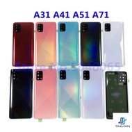 Back Battery Rear Cover For Samsung Galaxy A31 A41 A51 A71 2020 Battery Case Housing Adhesive Sticke