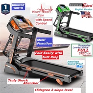 EngHong HIGHEST SPEC Treadmill Running Exercise Machine AT LOWEST PRICE, Full Spec Treadmill, Fitness Treadmill