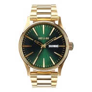 Nixon Sentry SS NXA3561919-00 นาฬิกาข้อมือผู้ชาย Gold Green