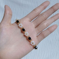 Daisy Bead Bracelet Flowery Beads Bracelet/ Beaded Bracelet Daisy Beads Bracelet/ Aesthetic Beads Br