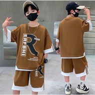 Summer clothing Set for boys 4-14 years old, short sleeve Set for boys 14-45kg, SUMMER R model, dyna