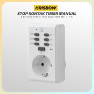 GAO Manual Timer Socket | Electric Timer | Timer Socket | Timer Power Plug