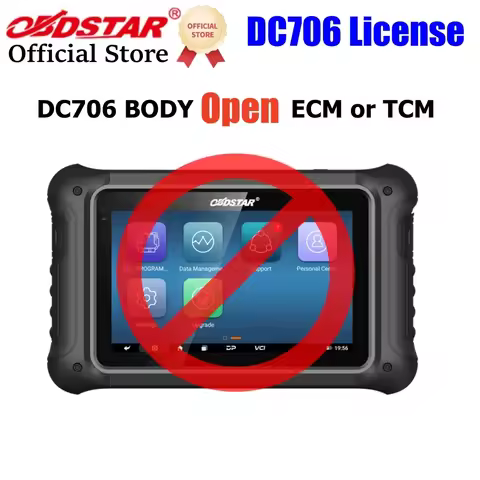 OBDSTAR DC706 ECU ECM Tool Open License for TCM+BODY (Full Version)