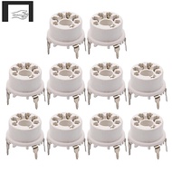 7Pin Plastic Vacuum Tube Socket Valve Base for B&W 6J1 6Z4 6X4 12AE6 6AT6 6BK6 12AV6 6AQ6 6J5 Hifi A