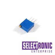 Potentiometer Trimmer Trimpot 3pin 101 100ohm, 102 1kohm, 103 10kohm, 104 100kohm, 202 2kohm