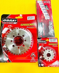 โซ่สเตอร์ ls125 420-124-14-34T เลส osaki โซ่สเตอร์ ls