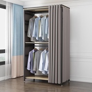 ST/🌟Bedroom Hanger Home Storage Open Wardrobe Simple Double Floor Cloakroom Multi-Functional Storage Modern YPPS