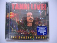 Yanni - Live! ~The Concert Event~ CD (美版) (全新未開封)