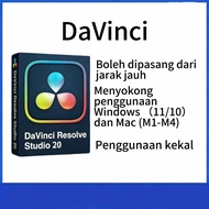 【Use first, pay later】DaVinci Resolve Studio 20.x [Lengkap] Program pengeditan video untuk Win dan M