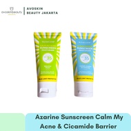 Azarine Calm My Acne Sunscreen Moisturizer || Azarine Cicamide Barrier Sunscreen Moisturizer 40ML