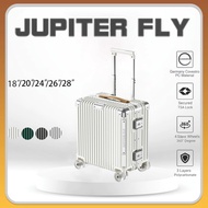 JUPITER FLY Boarding Trolley Luggage Large Capacity Suitcase High-Appearance Password