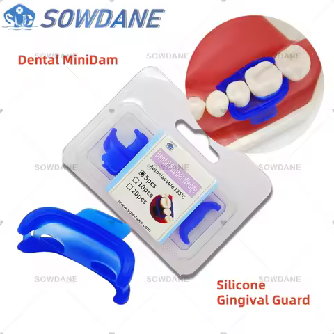 Dental Mini Dam MiniDam Rubber Dam Clamp Holder Dental Silicone Rubber Dam Clamp Clip Dental Silicon