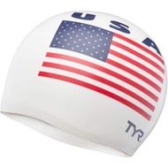 TYR USA SILICONE SWIM CAP - TYR SWIMMING CAP