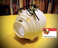 三陶 (Santo) Banko Ware 08853 小白豚 陶瓷蚊香座  Mini Pig Ceramic Mosquito Repellent Device 日本制 - “現貨”        