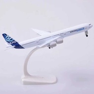 20cm with Wheels Airbus A340 Prototype Alloy Material Airplane Model Ornaments bus A340-6