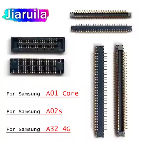 LCD FPC Connector for Samsung A02S A01 A03 Core A03S A10S A32 4G 5G Display Screen on Motherboard