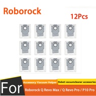 For  Roborock Q Revo Max / Q Revo Pro / P10 Pro  Vacuum Cleaner Accessories（12 PCS Dust Bag）