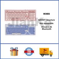 Logitech K98S Wireless Mechanical Keyboard 98% Hot swappable GASKET Custom Gaming Keyboard