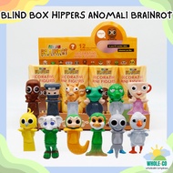 Blind Box Hippers Anomali Brainrot Premium Mini Figures Tung Tung Sahur Mystery Handphone Cute Uniqu