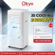 Air Conditioner 1.5HP Portable Quick cooling Dehumidification 24hr Timer Smart Mode Remote Contro pe