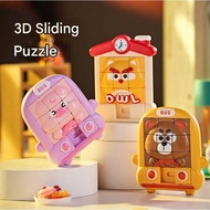 3D Slide Puzzle Cute Animal Educational Children 3D Animal Puzzle Huarongdao 3D mini puzzle