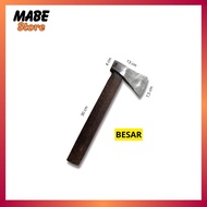 Sharp Steel Palm Axe | Large Variant Garden Axe