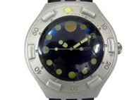 [專業模型] 潛水錶 [SWATCH SC200] 斯沃琪 超厚圓型潛水錶[大錶徑][海軍藍色面]石英/中性/潮錶