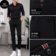 HQ H&L LONG Trousers, soft, smooth, 4-way stretch, beautiful slim fit STORE H&L