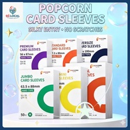 (SG 24H) 50pcs Hard Card Sleeves Clear Photocard Protector Kpop Lomo Card TCG Pokemon One Piece 56x8