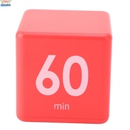 HNAILY Flip Timer, ABS Black Red Countdown Timer, Portable 15 20 30 60 Minute Preset Mini Size Gravi