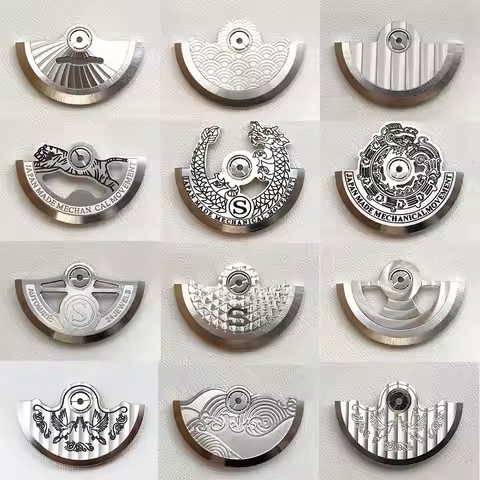NH35 Movement Rotor Automatic Hammer Rotor Fit for NH35 NH36 NH38 NH39 4R35 7S26 Movement Oscillatin