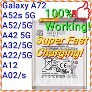 (Super Fast Charging) NEW ORI Stable Battery SAM(SUNG) Galaxy A72 A52s 5G A52 A42 A32 A22 4G A12 A02