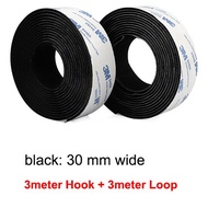 3M/Pair Self Adhesive Hook and Loop Fastener Tape 3M Velcros Adhesive Tape Double Sided Sticker Carp