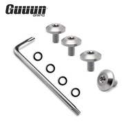 ❤ Guuun Beretta92fs Grips Screws, 4 O Rings, T10 Torx Key, 4 Stainless Steel Screws Fancy Screws Sie