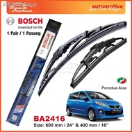 ❀㍿Perodua Alza Car Windshield Wiper Blade 24" / 16" Bosch Advantage BA2416
