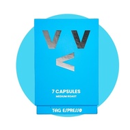 TAG Espresso Capri Blue Medium Dark Roast Coffee (2.8g x 7)