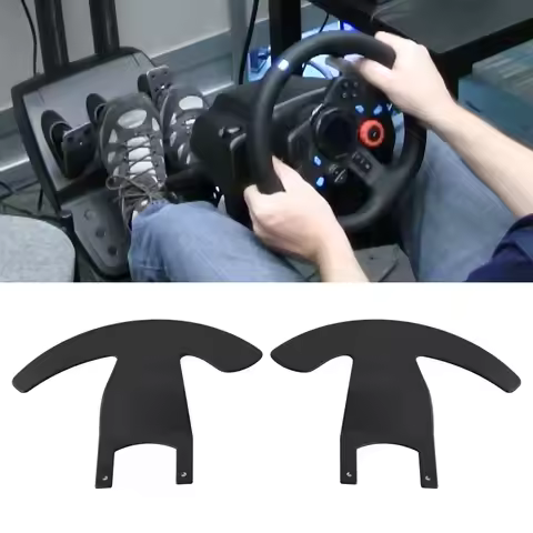 2P555555555555555555CS 13-14 Inch Heavy Duty Steering Wheel Controller Paddlehifteracing CaGamaddlSh