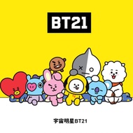 BT21 Character Keychain, BTS Keychain Set