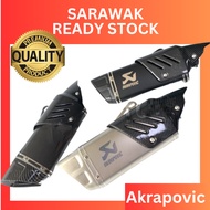 Akrapovic M1 Motorcycle Exhaust Muffler Ekzos Motosikal Slip On Accessories