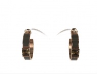 Folli Follie 玫瑰金耳圈耳環 Rose Gold Hoop Earrings
