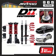 Honda Civic FB / FD 1.8 2.0 (Boleh Service) DII Adjustable Suspension Absorber High Low Bodyshift