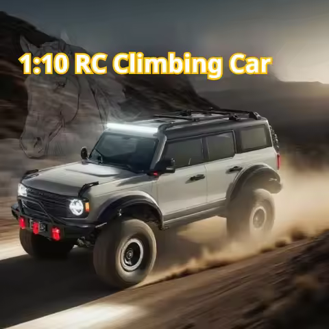 WLtoys 1/10 104020 RC Car Bronco with Electric Winch Professional RC 4X4 Off-Road Climbing Vehicle 2